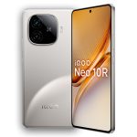 iQOO Neo 10R 5G (Moonknight Titanium, 8GB RAM, 256GB Storage) | Snapdragon 8s Gen 3 Processor | India's Slimmest 6400mAh Battery Smartphone | Segment's Most Stable 90FPS for 5 Hours