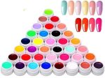 Feelhigh 36 Colors 5ml nail UV Gel Kit soak off led Nail Art Pure Color Gel paint color uv gel polish