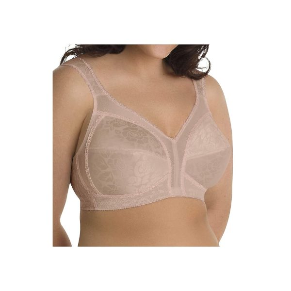 Playtex Women's 18 Hour Original Comfort Strap Wirefree Bra, Toffee,46D