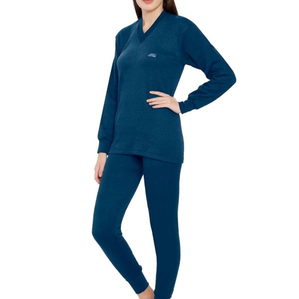Lux Cottswool Women's Thermal Top and Lower Set