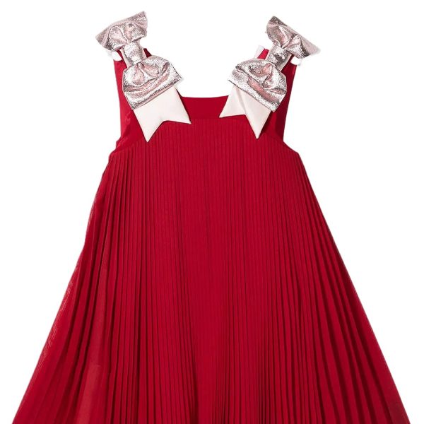 Fairy Dolls Girls Georgette Pleated Dress