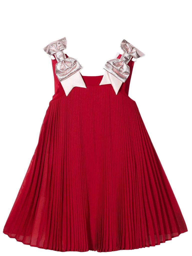 Fairy Dolls Girls Georgette Pleated Dress