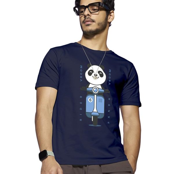 Bewakoof Men's Graphic Print Regular Fit Half Sleeve Round Neck Cotton T-Shirt