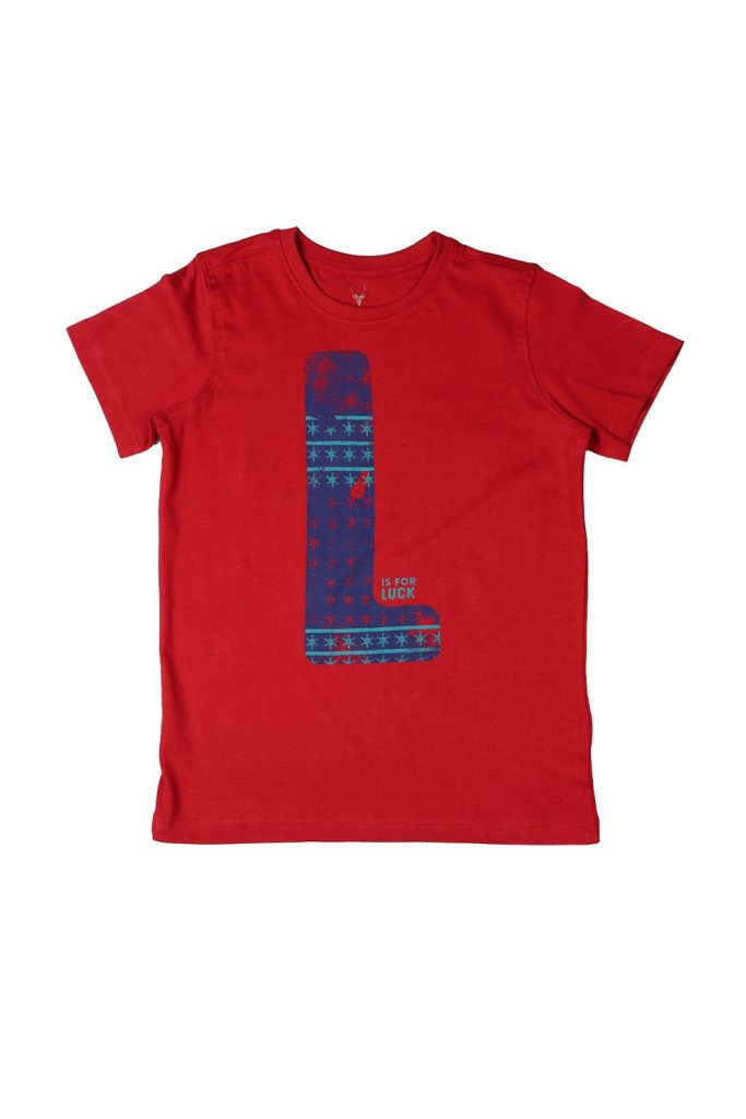 Allen Solly Boy's 100% Cotton Regular Fit T-Shirt