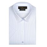 ACCOX Men's Cotton Half Sleeves Striped Checkred Regular Fit Formal Shirt for Men (GCR274)