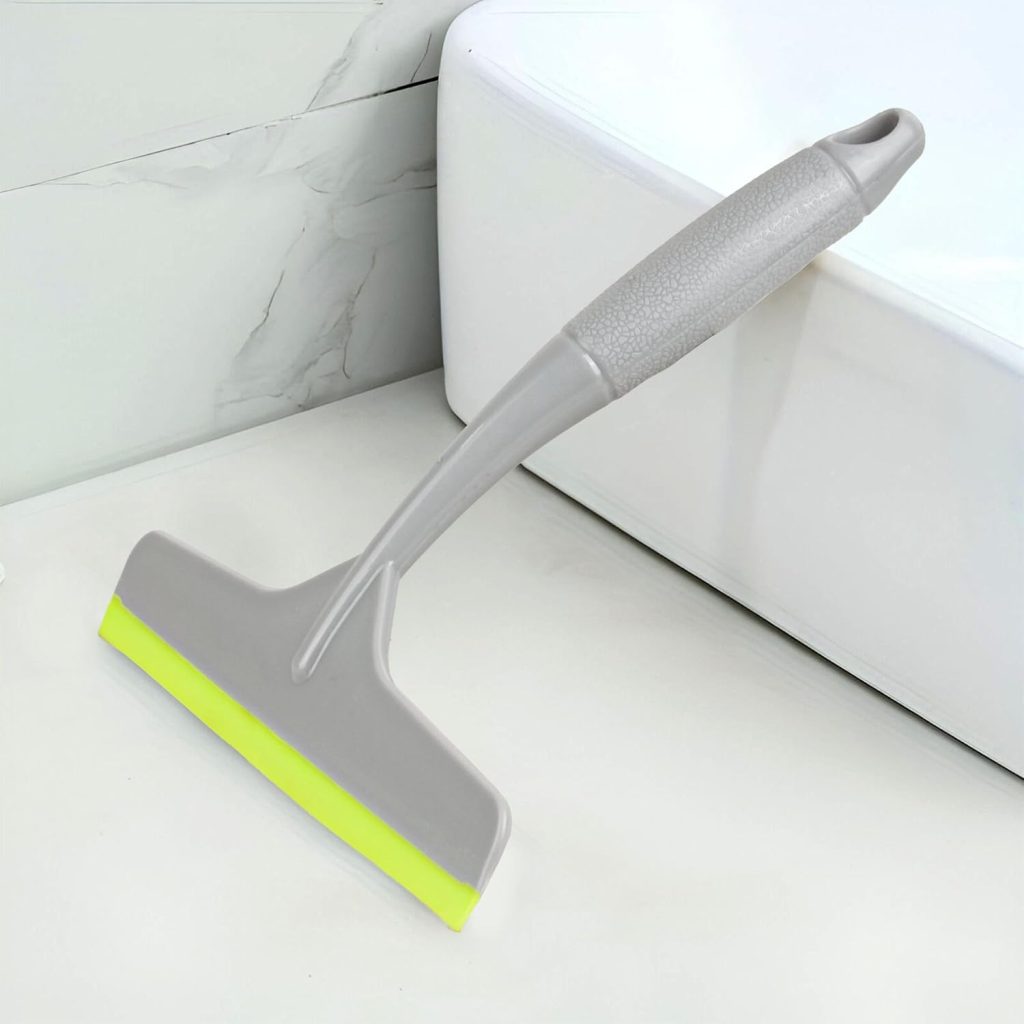 The Earth Store Multipurpose Kitchen Squeegee | Window Glass Cleaning Wiper | Hand Wiper for Kitchen Platform | Assorted Set of 1