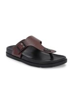 San Frissco Men's Sandals with Open Toe Strap/Perfect Fit for Summer and Rainy Season Easy to Walk Slipper, Chappal/Stylish Casual Trendy Floaters