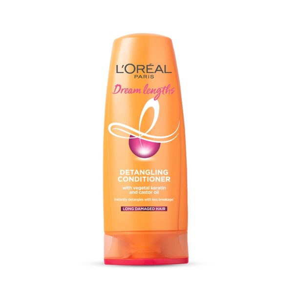 L'Oréal Paris Conditioner, Nourishes, Repair & Shine, For Long and Lifeless Hair, Dream Lengths, 180ml