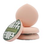 Ghelonadi Professional Makeup Sponge, Cotton Pad Applicator Foundation Makeup Blender Washable Foam Puff Sponge Beauty Cosmetic Puff For Liquid Foundation, Loose Powder (Teardrop Powder Puff_1pcs)
