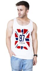 Veirdo Men's Cotton Printed Regular Fit Vest