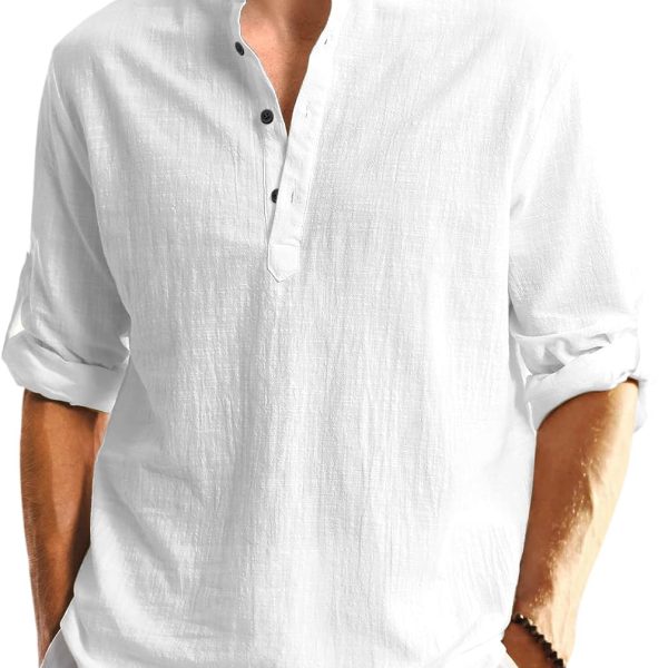 Bellstone Men's Solid Regular Fit Dress Shirt