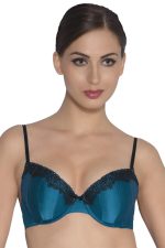 Amante Women's Padded Underwire T-Shirt Silk Fashion Bra