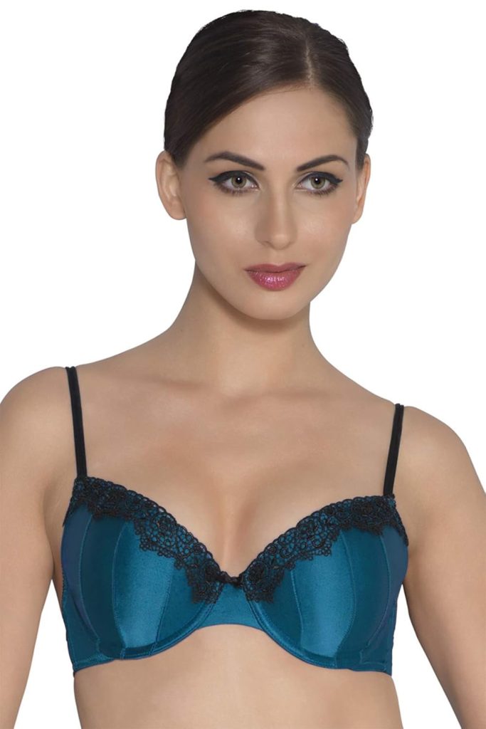 Amante Women's Padded Underwire T-Shirt Silk Fashion Bra