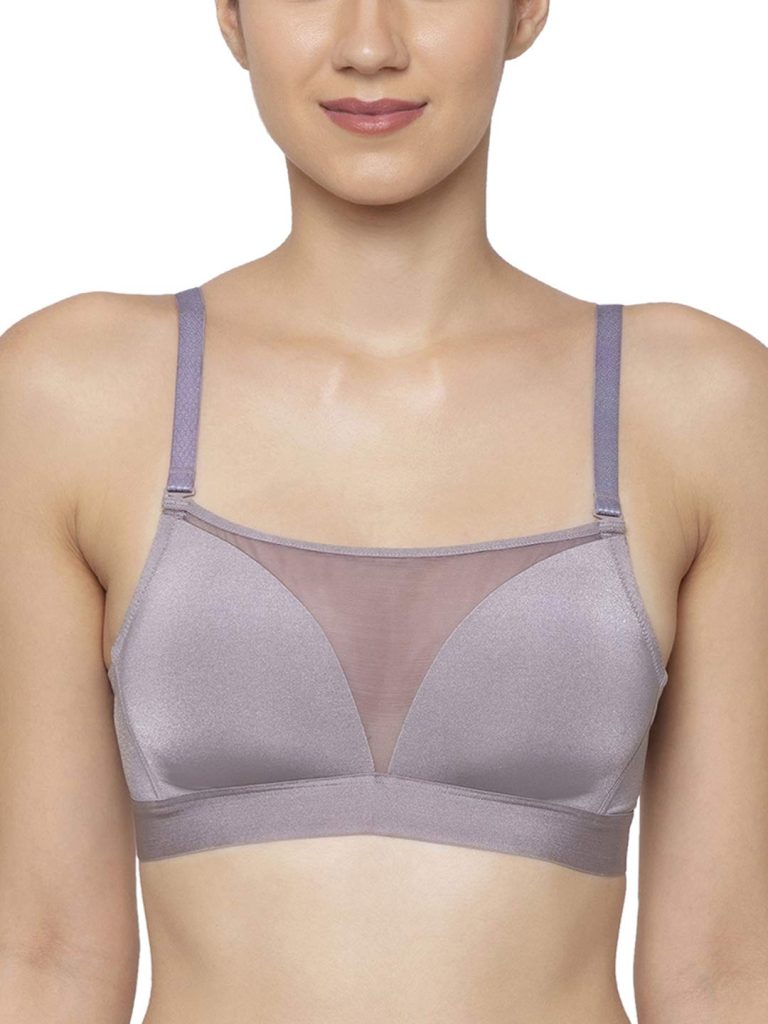 Triumph International Women's Polyamide Triumph Mesh T-Shirt Bra Padded Wireless Seamless T-Shirt Bra