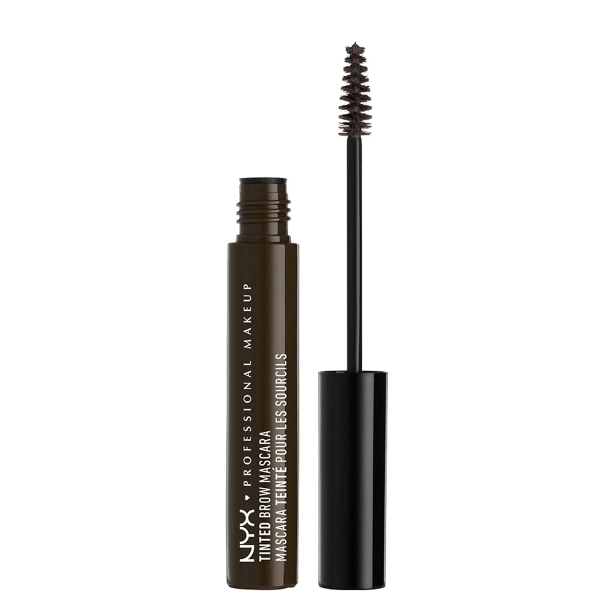 Nyx Professional Makeup Tinted Brow Mascara, Black, 6.2g