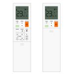 Zieva Compatible For Mitsubishi Ac Remote Replacement For 1, 1.5, 2 Ton Split/Window Air Conditioner - Please Match The Original Remote (Ac 244),White