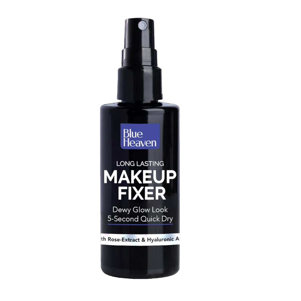Blue Heaven Long-Lasting Makeup Fixer | Paraben Free & Sweat Proof | Infused with Vitamin E and Aloe Vera | Dewy Glow and Silk Matte Effect Setting Spray for Makeup | 60ml