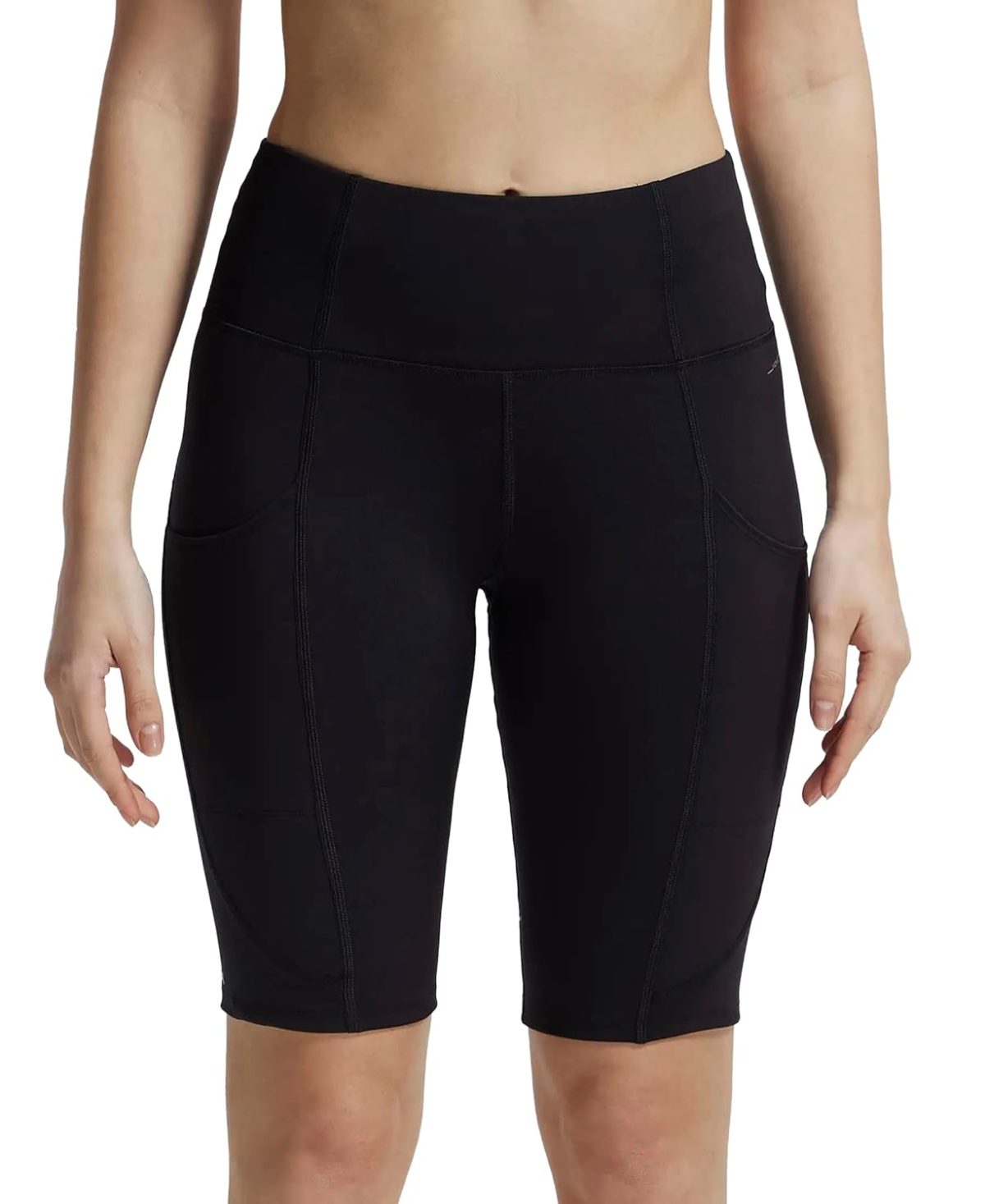 Jockey MW81 Women's Microfiber Elastane Stretch Slim Fit Shorts with Side Pockets and Stay Fresh Treatment