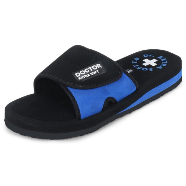 DOCTOR EXTRA SOFT Women's Care Orthopaedic and Diabetic Adjustable Strape Super Comfort Dr Sliders Flipflops and House Slippers for Women’s & Girl’s Slides D-52