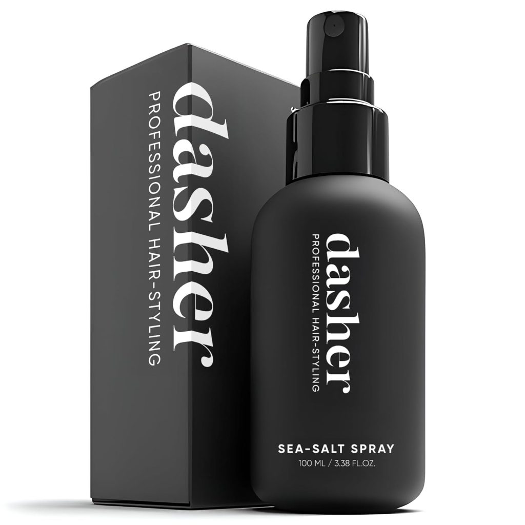 Dasher Sea Salt Spray (100 ML) Hair Volume, Texture, Smooth Hair With Bhringraj, Vitamin E - Hair Styling, Pack of 1