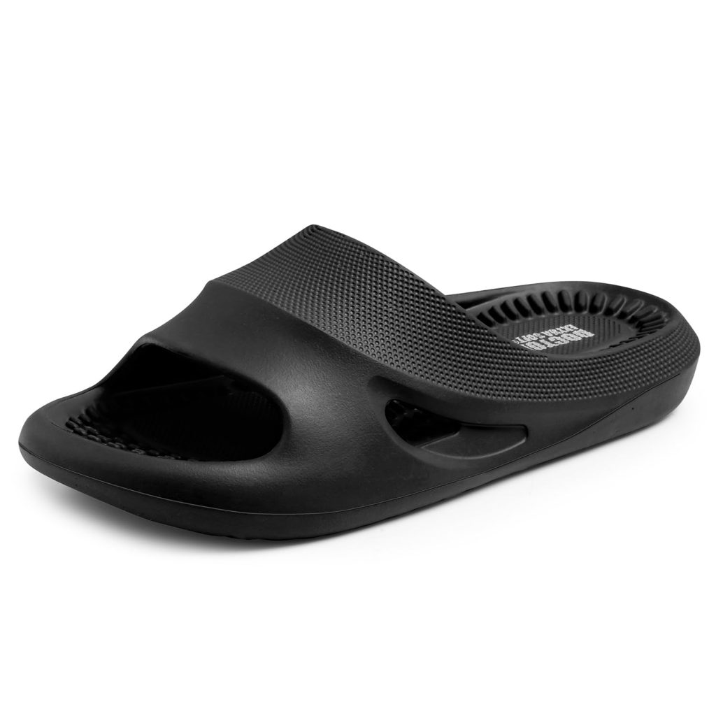 DOCTOR EXTRA SOFT Men's Orthopedic Acupressure Sliders/Slippers with Cushion FootBed for Adult| Comfortable & Light Weight | Stylish & Anti-Skid| Waterproof & Everyday Flip Flops for Gents & Boys D-534