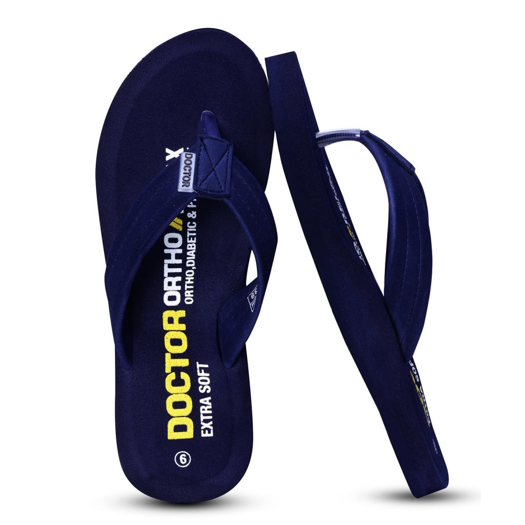 DOCTOR EXTRA SOFT Thong Arch Support Ortho Slippers for Women| Orthopedic Diabetic & Stylish| Lightweight Comfortable & Casual|Pregnancy Anti-Skid Bedroom Daily Use House Flip-Flops Ladies & Girls D-15
