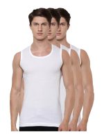 RAMRAJ COTTON Men's Sleeveless Inner Vest Combo