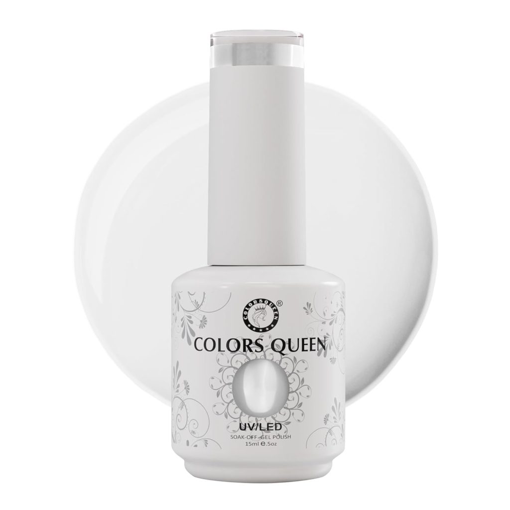 Colors Queen UV LED Soak Off Gel Nail Polish | Long Lasting Gel Polish with High Shine Gloss | Chip Resistant, Quick Drying Nail Paint Lasts upto 28 Days (Shade - 101, 15ml)