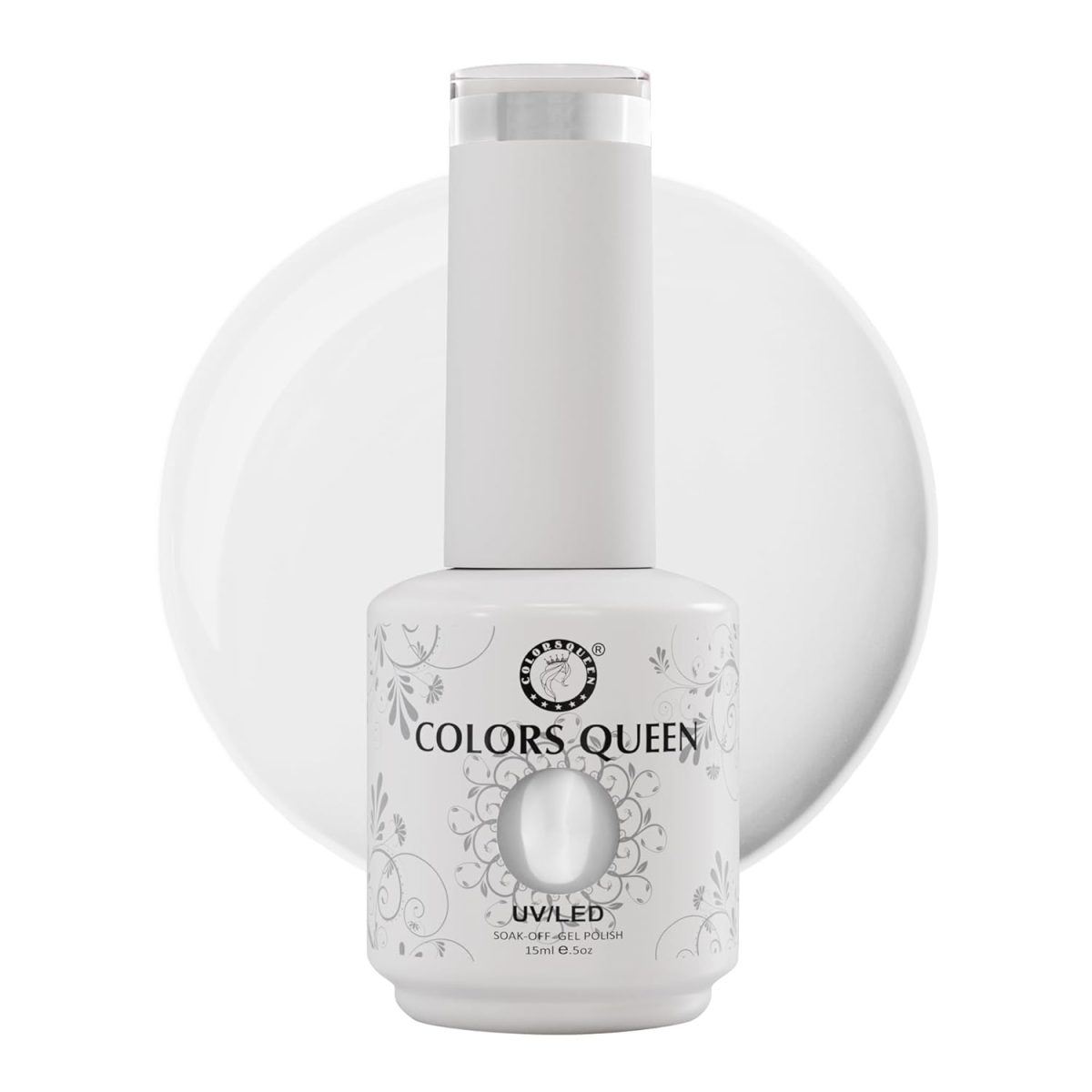 Colors Queen UV LED Soak Off Gel Nail Polish | Long Lasting Gel Polish with High Shine Gloss | Chip Resistant, Quick Drying Nail Paint Lasts upto 28 Days (Shade - 101, 15ml)