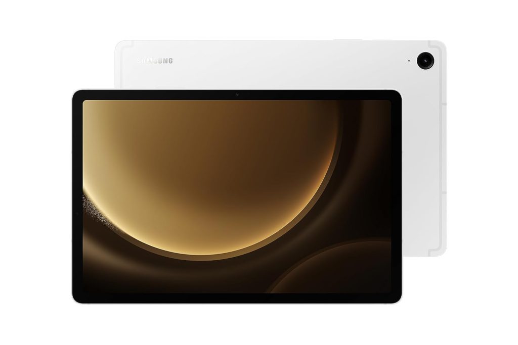 Samsung Galaxy Tab S9 FE 27.69 cm (10.9 inch) Display, RAM 6 GB, ROM 128 GB Expandable, S Pen in-Box, Wi-Fi, IP68 Tablet, Silver