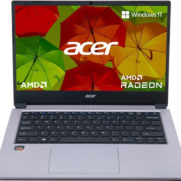 ACER One 14 AMD Ryzen 3 Dual Core 3250U - (8 GB/512 GB SSD/Windows 11 Home) Z2-493 Thin and Light Laptop (14 inch HD Display, Silver, 1.5 Kg) 2 Years Brand Warranty