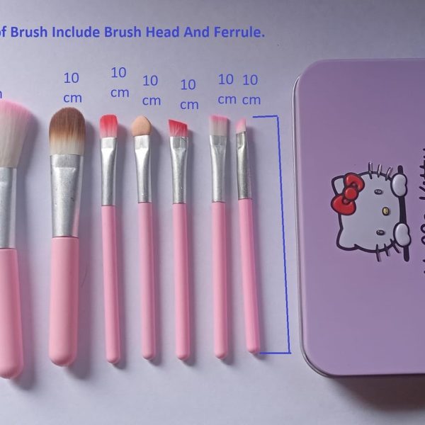 FROSTED COSMETIC Multi Colors Matte Finish Shades Glittery Shades 18 Colors Rose Gold Eyeshadow Palette and Nude Eyeshadow Palette And 7 Pcs Pink Makeup Brushes Set