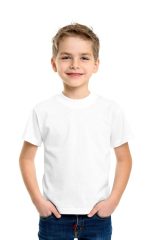 Double F Boy's Solid Regular Fit T-Shirt