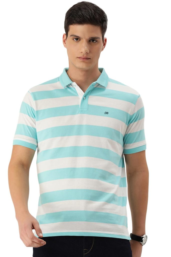 Peter England Men Polo Shirt