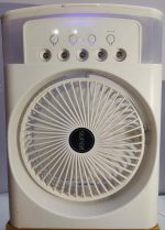 CTRL Portable AC Mini Cooler Fan for Room Cooling - Rechargeable Air Conditioner, Water Cooler, Humidifier, Purifier - Heavy Flat Squeeze