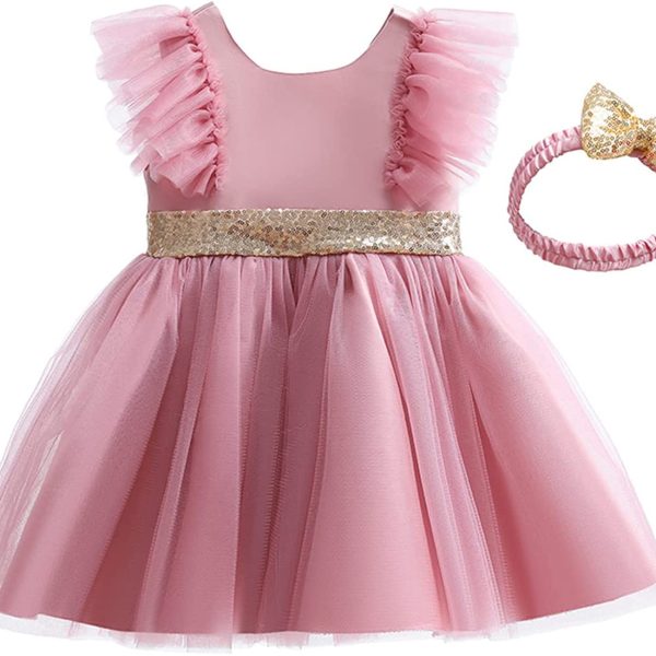 Fairy Dolls Girls Knee Length Dress