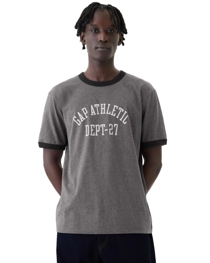 GAP Men’s Relaxed Fit Short Sleeves Crew Neck T-Shirt