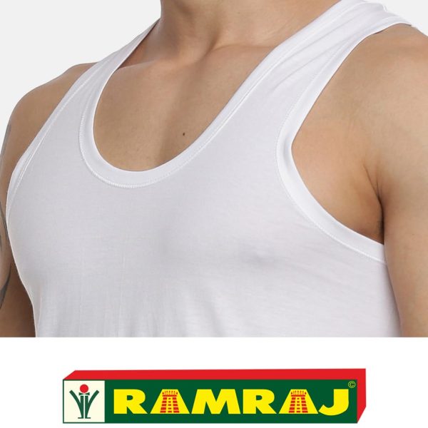 RAMRAJ COTTON Men's Sleeveless Inner Vest - Combo Set