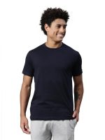 Levi's 025 Men's Premium Soft Cotton Solid T-Shirt - Round Neck, Short Sleeves with Side Branding (Pack of 1)