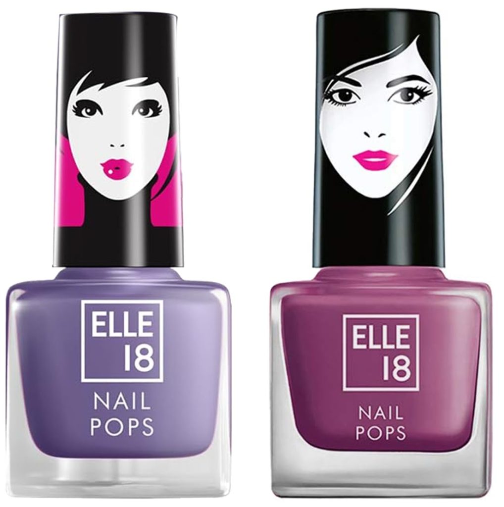 Elle 18 Glossy Finish Nail Pops 186 5Ml,Matte, Glossy Finish Nail Pops Color 161, 161, 5 Ml