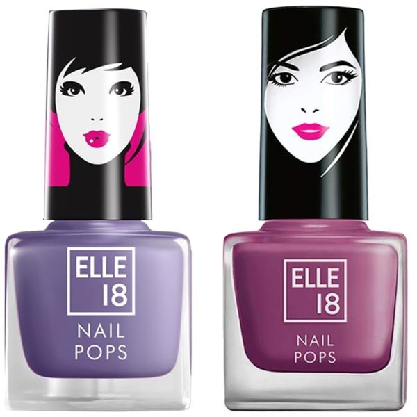 Elle 18 Glossy Finish Nail Pops 186 5Ml,Matte, Glossy Finish Nail Pops Color 161, 161, 5 Ml