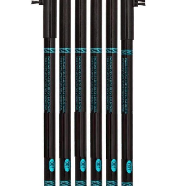 Facejewel Perfect Eyebrow Pencil waterproof (Set Of 6) (Black)