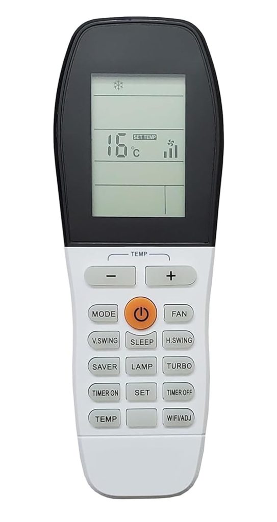 LUCRE 2 Years Warranty Compatible for Voltas Inverter Split Ac Remote 1 Ton, 1.5 Ton, 2 Ton, Ac-248,White