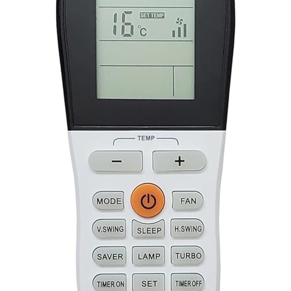 LUCRE 2 Years Warranty Compatible for Voltas Inverter Split Ac Remote 1 Ton, 1.5 Ton, 2 Ton, Ac-248,White