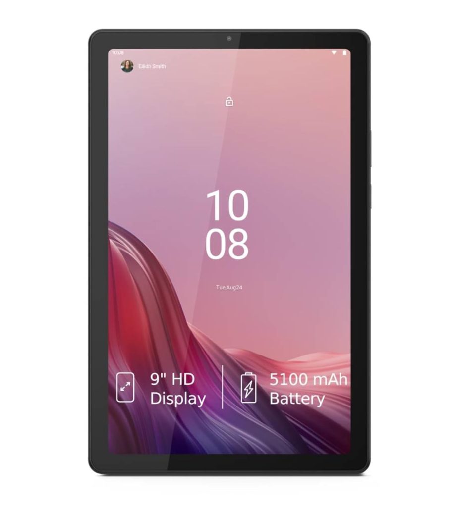 Lenovo M9 Tab | 9 Inch (22.86 cm) HD Display| 4 GB RAM, 64 GB ROM Expandable| Wi-Fi Tablet| Dual Speaker with Dolby Atmos| Octa-Core Processor | Free-TPU Back Cover/Stand | Color: Arctic Grey