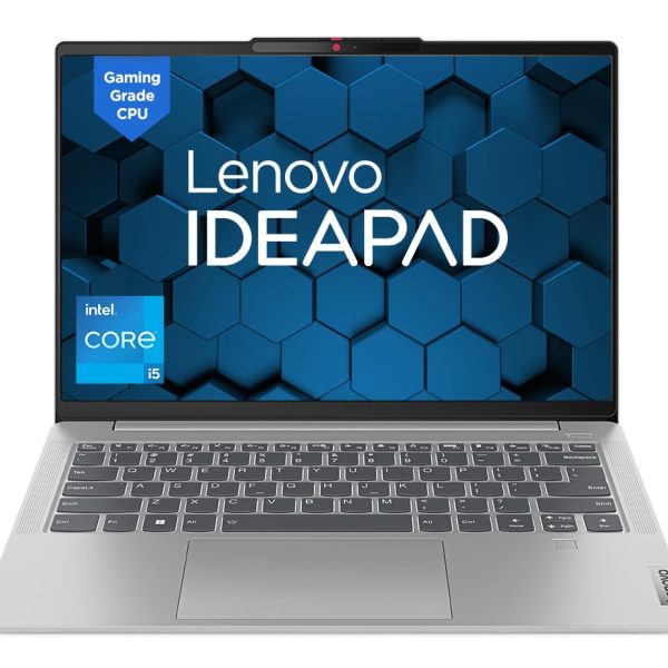 (Refurbished) IdeaPad Slim 5 Intel Core i5 13420H 14-inch(35.5cm) WUXGA IPS Laptop (16GB/512GB SSD/Win 11/Office 2021/Backlit KB/FHD Camera/Alexa/Cloud Grey/1.46Kg), 82XD003NIN