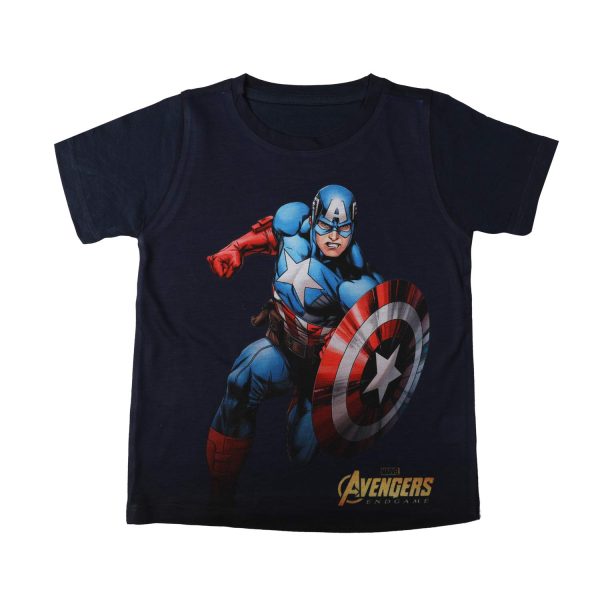 Marvel Avengers by Wear Your Mind Boy's Cartoon Regular Fit T-Shirt