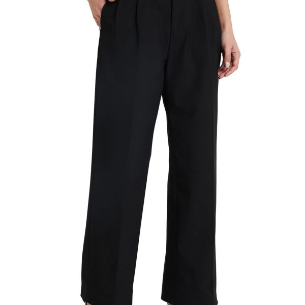 Amazon Brand - Symbol Women's High Waist Formal Trousers | Formal Pants | Office Wear