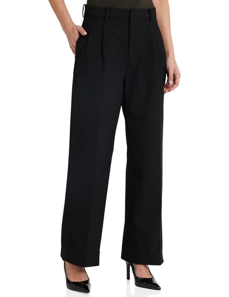 Amazon Brand - Symbol Women's High Waist Formal Trousers | Formal Pants | Office Wear