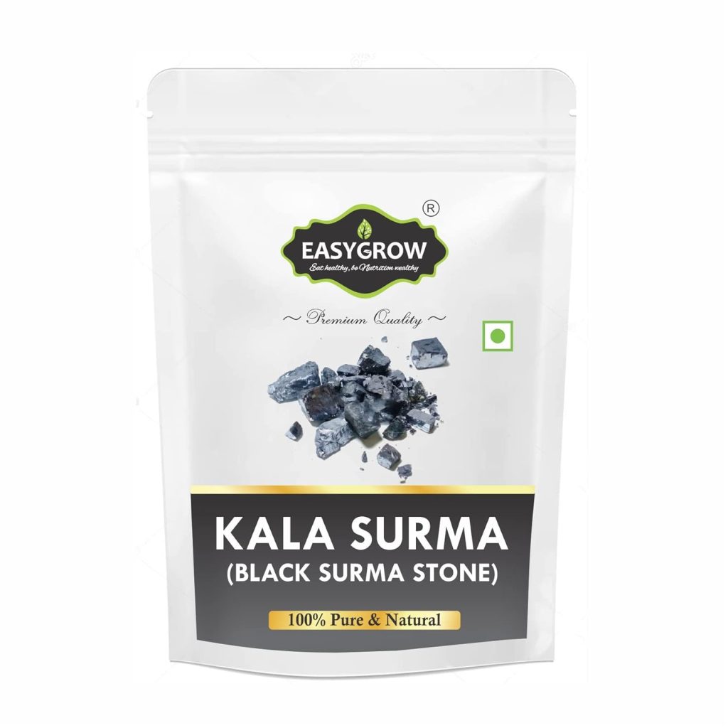 Easygrow Black Surma|Kala Surma|Black Surma Stone|- (100 Gm) - Sesame